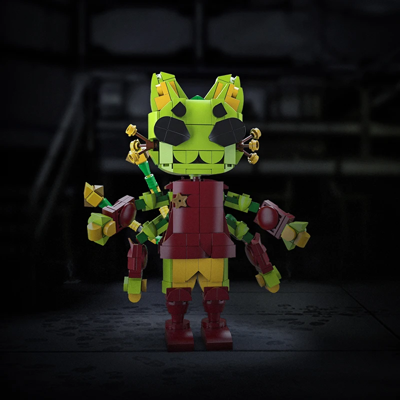 Buildmoc Regretevatored игра Gnarpy экшн-фигурки 375 шт. модель строительные блоки игрушки для