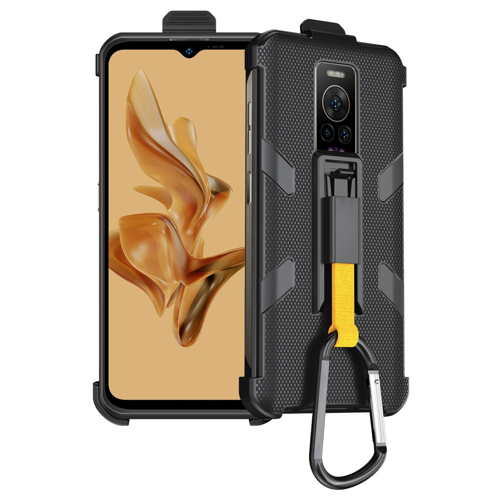 

Для Ulefone Armor 17 Pro Ulefone Back Clip чехол для телефона с карабином