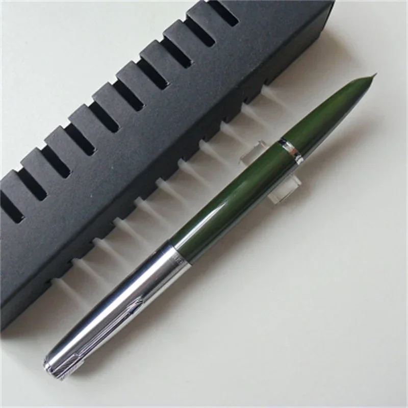 Ручка перьевая YONGSHENG 601 с разноцветным стальным колпачком автоматическая ручка