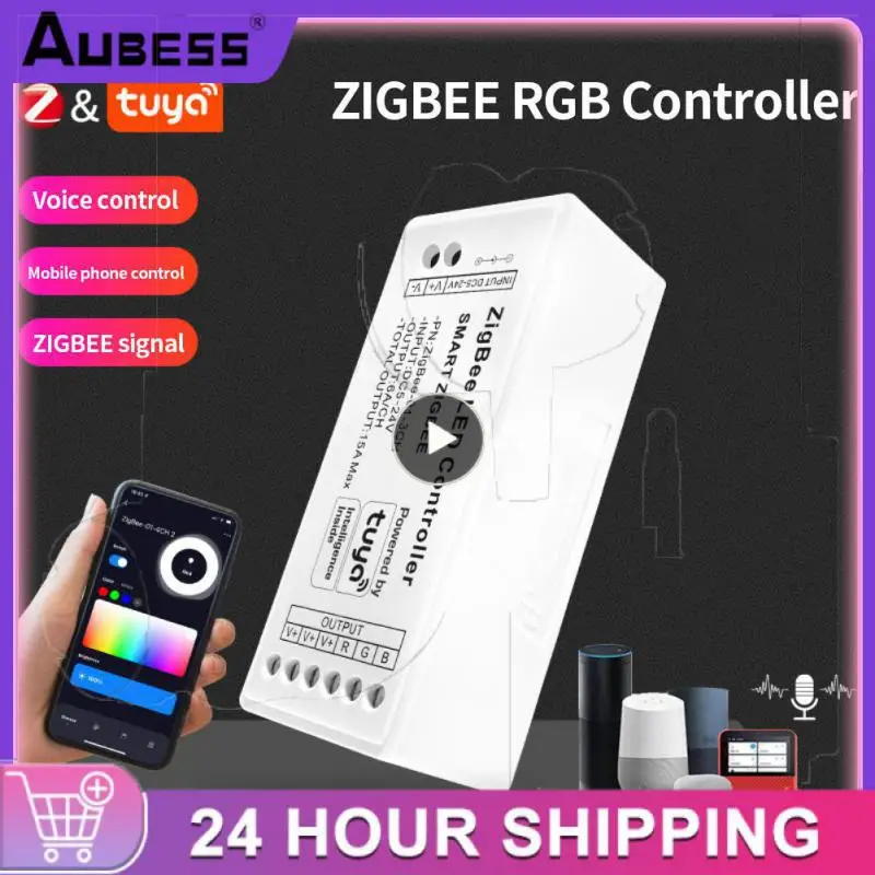 

Tuya Smart Life Multi Mode Light Switches App Voice Control Led Strip Light Controller Single Color Dual Color Rgb Rgbw Rgbcw