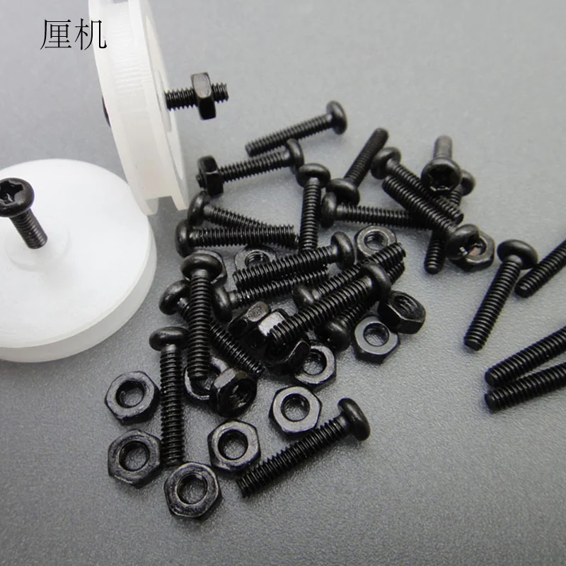 

M2 Small Screws, Screws for Fixing Micro Motors, DIY Handmade Toy Fixing Accessories, 1 Cm Long