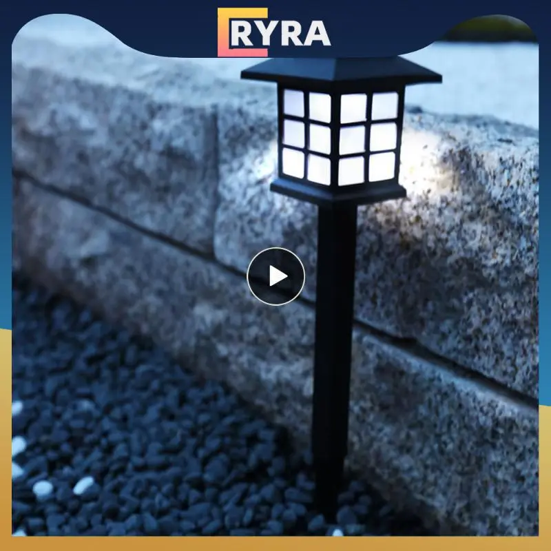 

LED Lawn Solar Lights Outdoor Waterproof Pathway Light Multi-Color Doorway Solar Lamp Energy Lighting Lamp Decoration For Garden