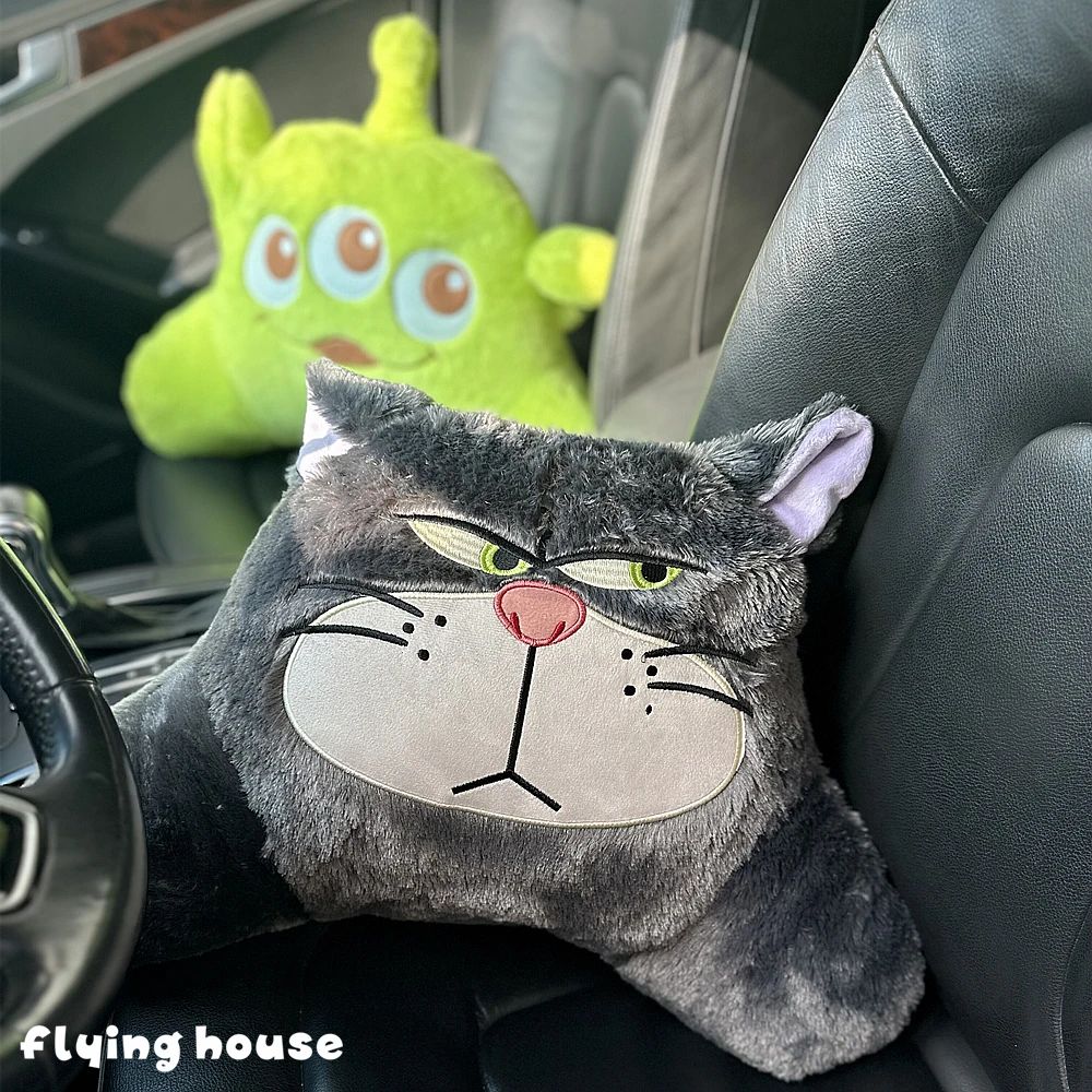 Подушка для спины на подголовник кота из мультфильма Дисней