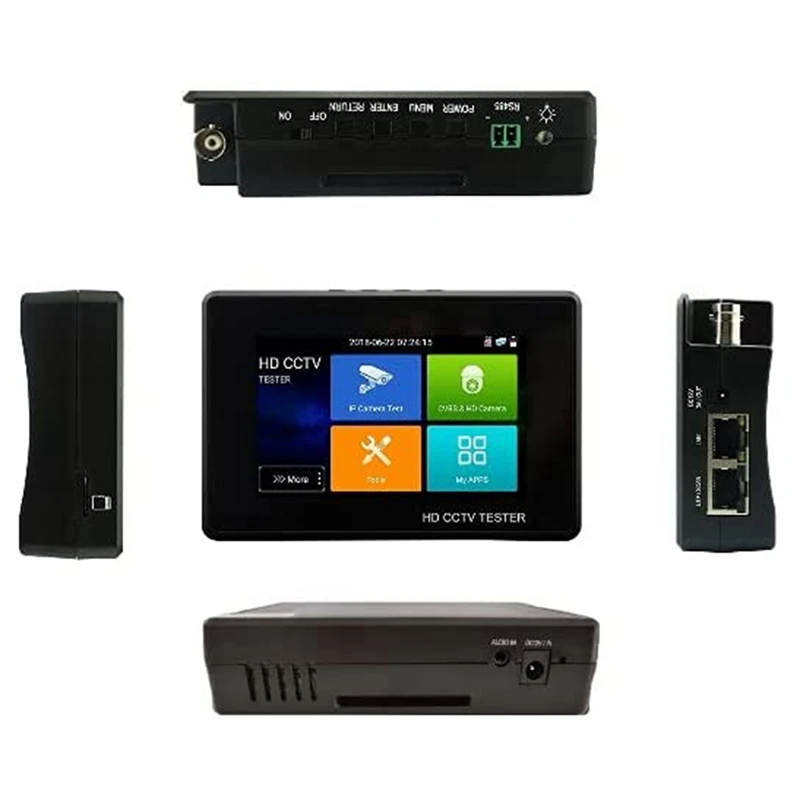 Тестер видеонаблюдения 5 в 1 с поддержкой IP-камер 4 к и аналоговых камер 720P/1080P/3Mp/4Mp/5