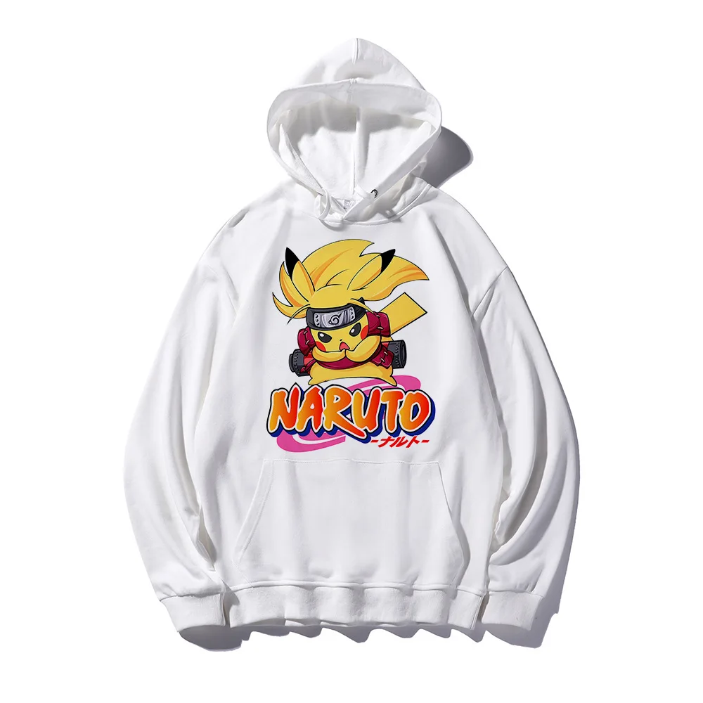 

Одежда для мальчиков и девочек с принтом покемона Пикачу осень-весна детская одежда из японского аниме Лидер продаж Детский свитер с капюшо...