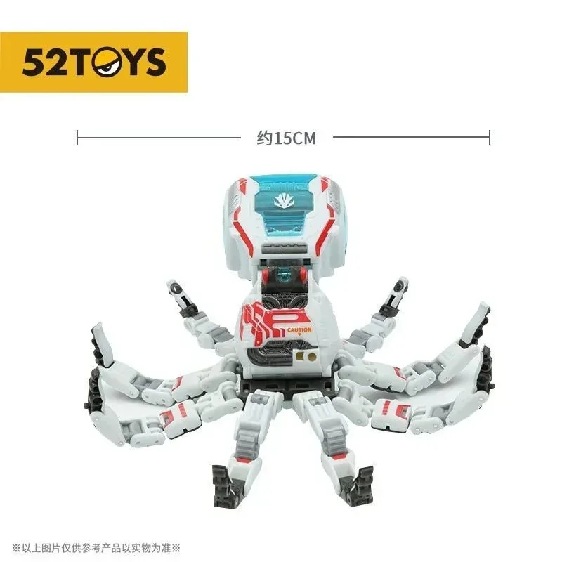 Фото В наличии 52TOYS Transformation BEASTBOX BB44 BB-44 Octopus Oldone: Роботы-механизмы, фигурки животных, игрушки, подарки №5