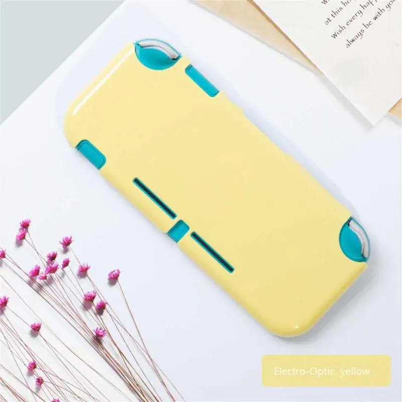 

Protective Case Coral Red Bare Metal Feel Super Drop-proof Easy Charging Thin And Smooth Ultra Thin Case Electric Yellow Gamepad