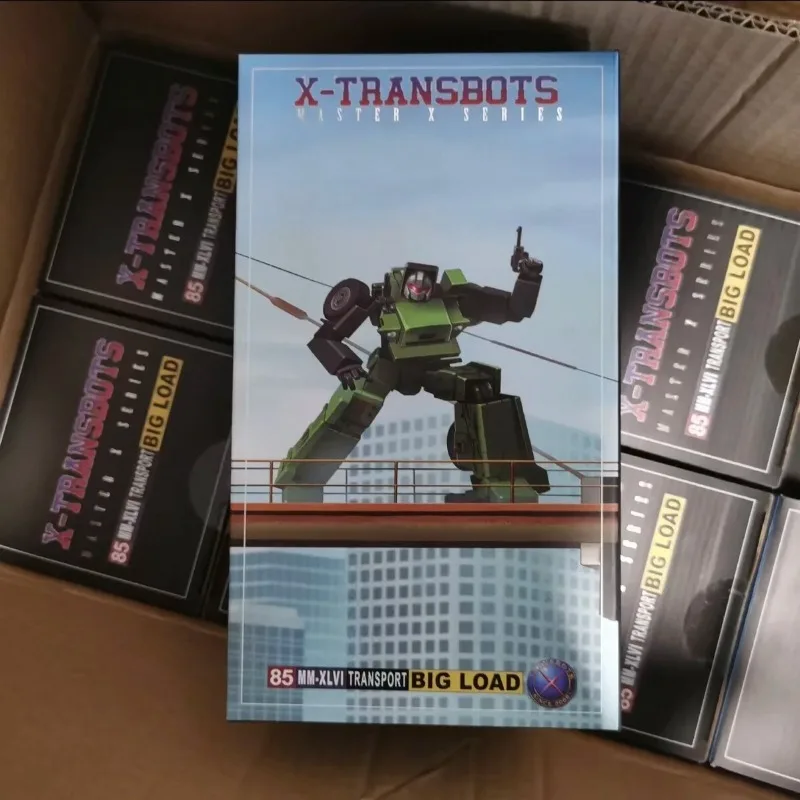 Фото В НАЛИЧИИ X-Transbots MX-46 MX-46T Big Load Long Haul Devastator G1 Коллекционная модель трансформирующегося робота, игрушки для мальчиков, подарки №2