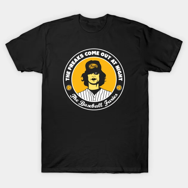 

2021 Men/Women's Summer Black Street Fashion Hip Hop Baseball Furies - The Warriors T-shirt Cotton Tees Short Sleeve Tops