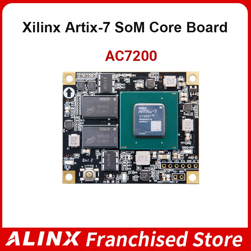 ALINX SoM AC7200 XILINX Artix-7 XC7A200T FPGA Core Board Industrial Grade Module