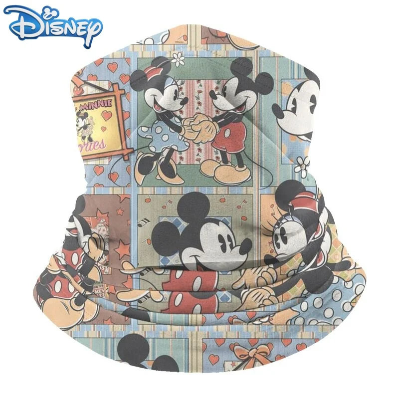 

2022 New Disney Cartoon Printing Mask Leisure Outdoor Riding Sports Sunscreen Protection Multi-functional Scarf for Men Women