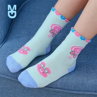 new autumn and winter socks for children cotton breathable for 2 6 10 years old boys and girls 5 colors lot kids socks