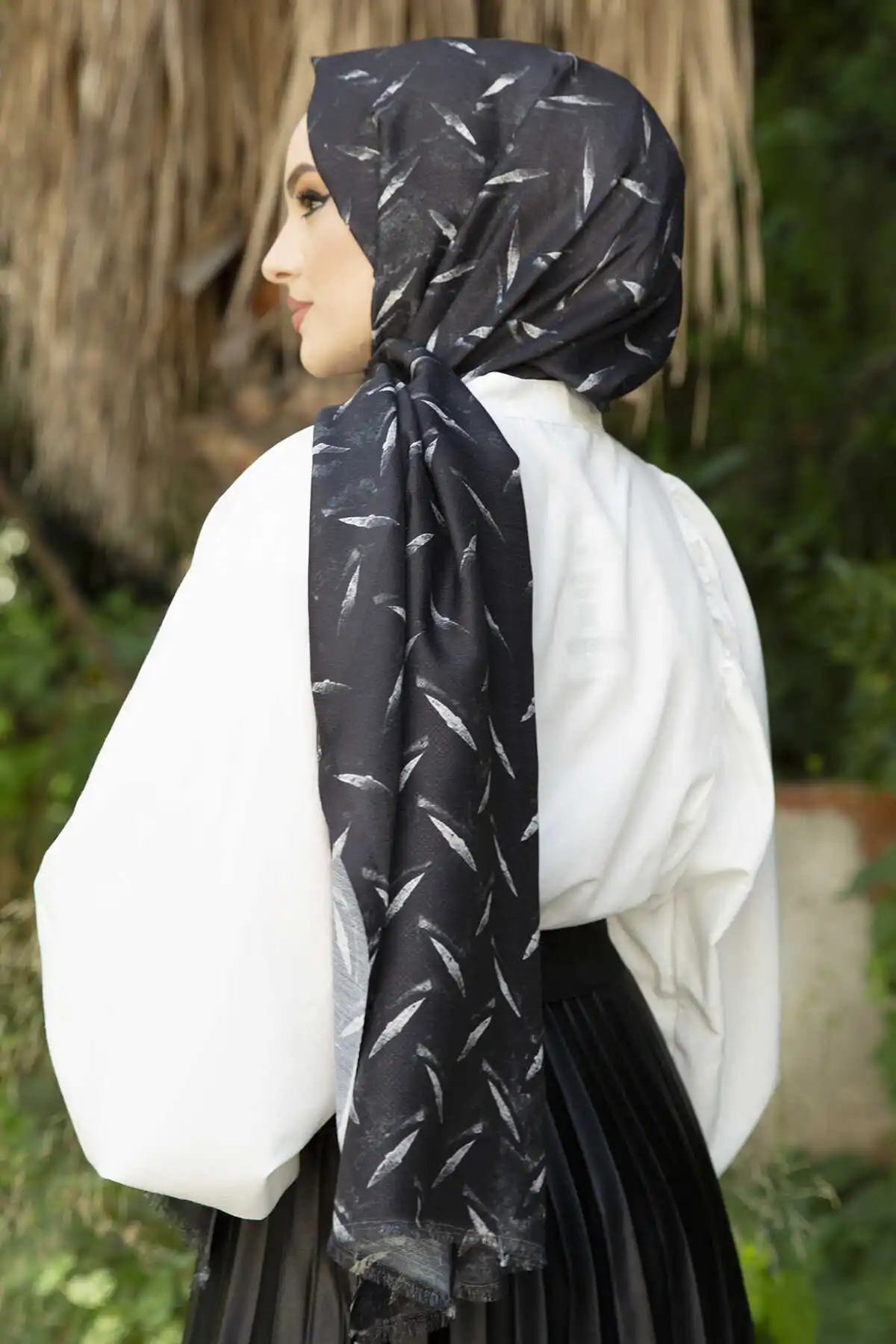 Женский хлопковый штатив современный мусульманский женский исламский хиджаб