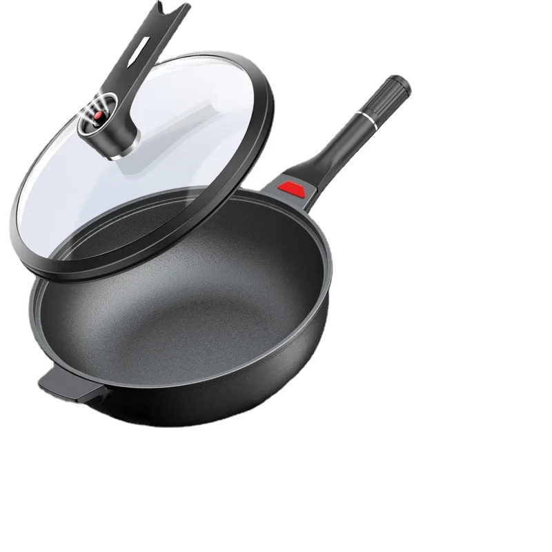 

Wok New Design Chinese Traditional Hand-forged Iron Pan Induction Usable Durable Non-stick Uncoated Cauldron Frying Pan