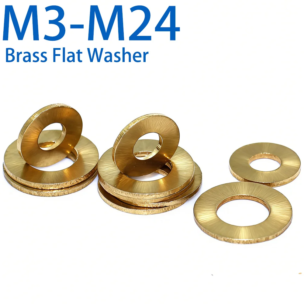 

Латунные шайбы LIXIU M3-M24 2-20 шт.