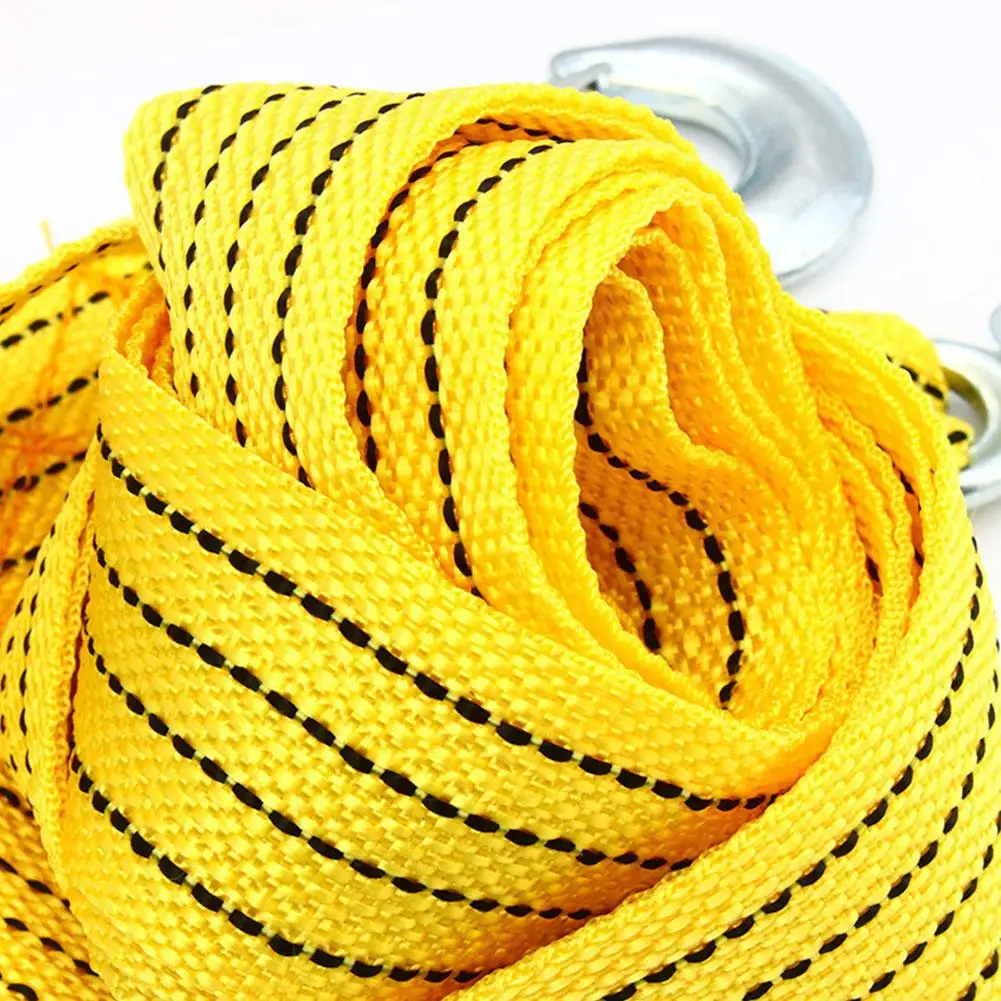 300 см 3 тонны автомобильный буксировочный трос сверхмощный с крючками