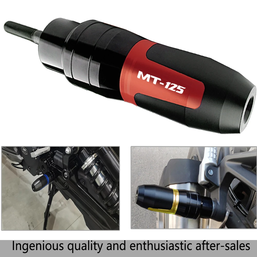 

Аксессуары для мотоциклов MT125, противоударный выхлопной ползунок, защита корпуса, блок для YAMAHA MT125 MT 125 2014-2019 2020