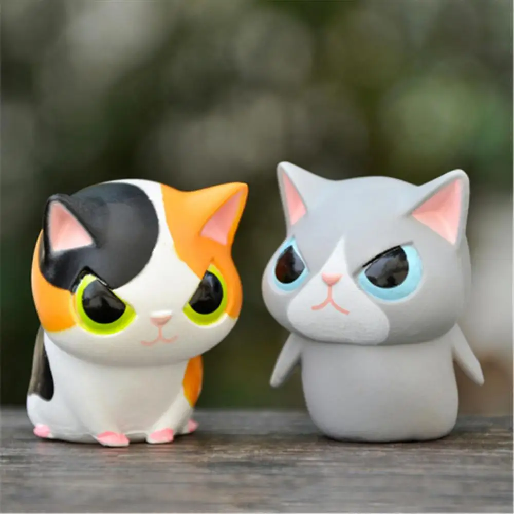 

Set Of 6 Japanese Style Headgear Desktop Ornaments Cartoon Ornament Cos Firewood Raccoon Decoration Accessories Room Decor