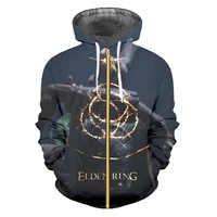 elden ring zip hoodie 3d print casual zipper hoodie harajuku tracksuits mens sweatshirt clothes sweatshirt with zipper oversize
