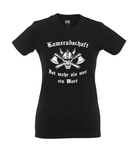 Kameradschaft I Fun lusi TIG sprрюche Girlie Shirt