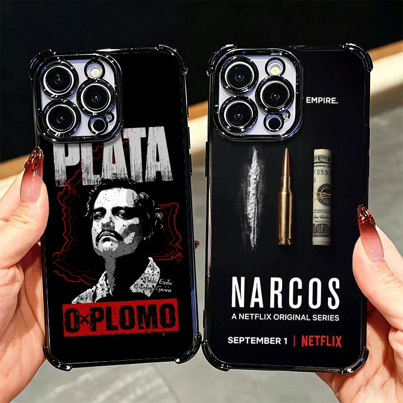 Фото Чехол для телефона с покрытием Narcos Pablo Escobar для Xiaomi Poco X6 X7 X8 Pro Max X5 X3 M8 M7 M5S Redmi 15C 15 14C 13C 17T 15T 14T F8 Ult №3