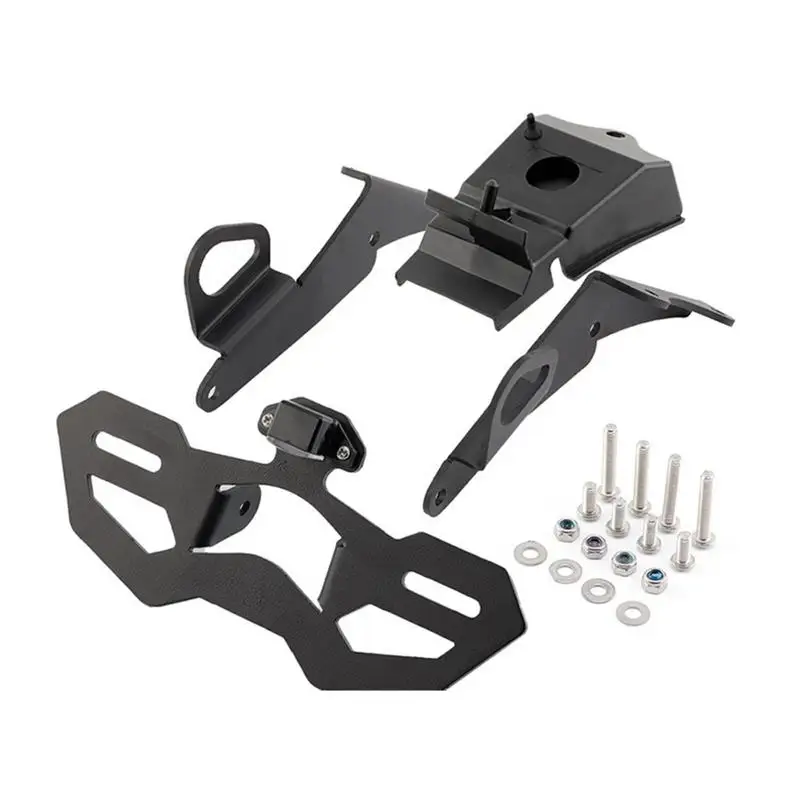 

Strong License Plate Holder Motorcycle Accessories Tail Tidy Mount Bracket Rear bumper Eliminator LED Light For Motor Bikes