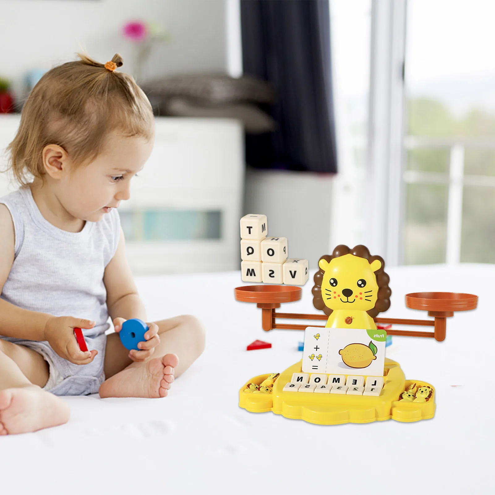 

Math Counting Games Educational Lion Balance Counting Cool Math Learning Game Children's Gift STEM Learning Toys For Boys And