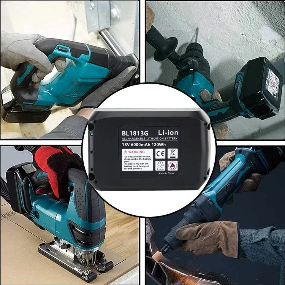 Аккумулятор Makita BL1830G 18В 6000 мАч