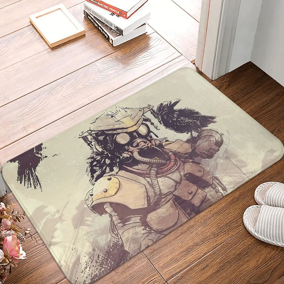 

Apex Legend Non-slip Doormat Living Room Mat Bloodhound 2 Floor Carpet Entrance Door Rug Indoor Decor