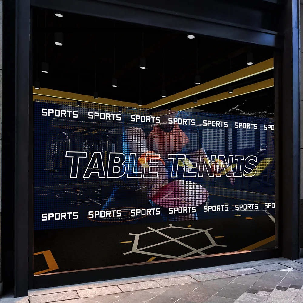 QiAds на заказ оконное стекло для медицинского клуба конфиденциальная пленка