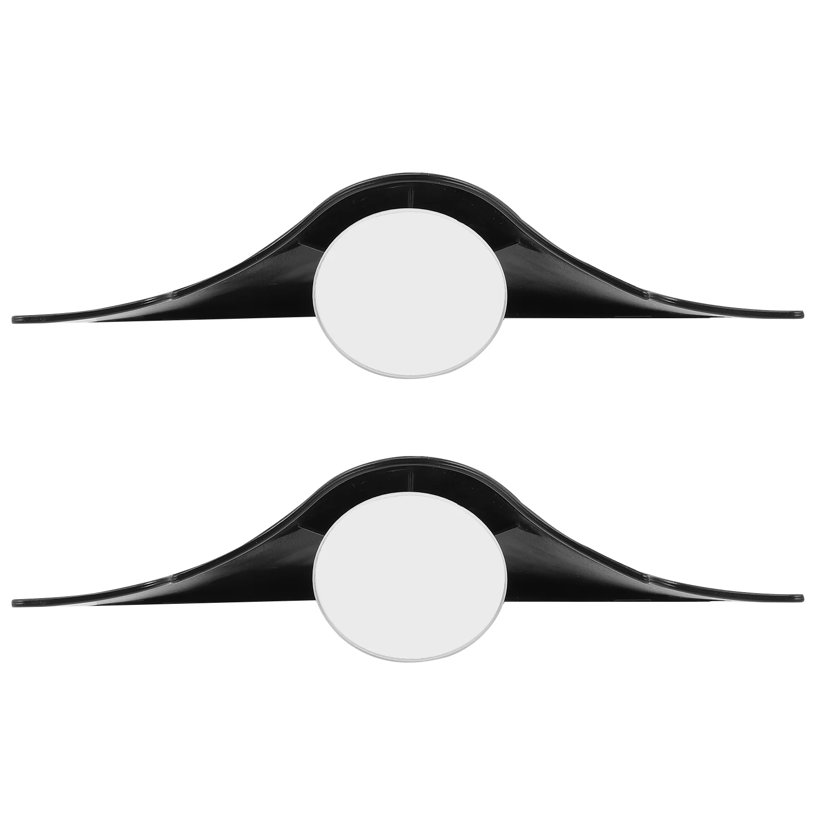 

1 Pair Car Side Mirror Rain Covers Rear View Mirror Visors with Convex Mirror