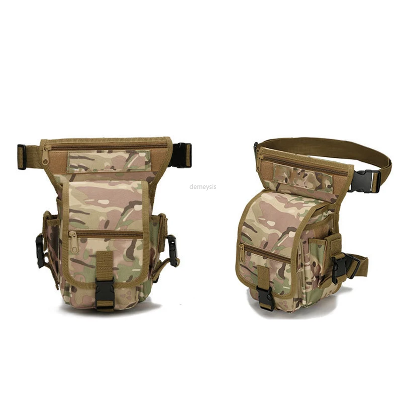 

Новые многофункциональные тактические сумки для ног, Холщовая Сумка для занятий спортом на открытом воздухе, армейская камуфляжная сумка с...