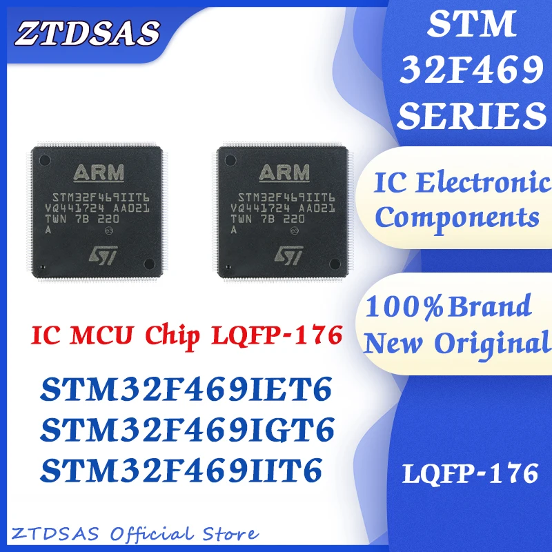 

Микросхема STM32F469IET6 STM32F469IGT6 STM32F469IIT6 STM32F469IE STM32F469IG STM32F469II STM32F469 STM32F STM32 STM IC MCU