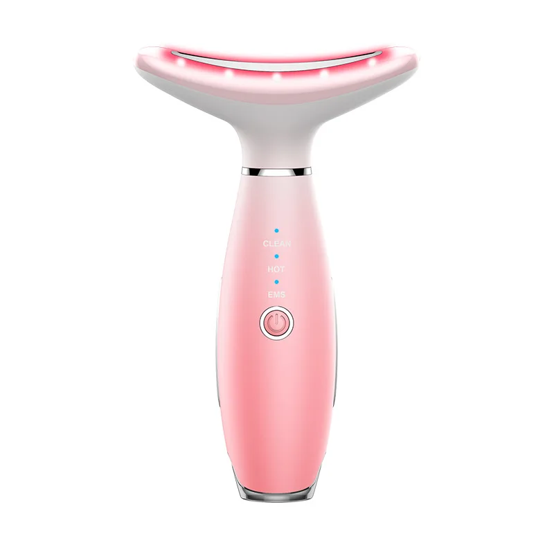 

Neck Lifting Vibration Tighten Massager Facial Beauty Device EMS LED Photon Therapy Reduce Double Chin Remove Wrinkle Skin Care