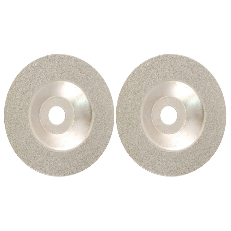 

2X Cutting Disc, For Glass / Stone, With Diamond Coating, Galvanized, Fine Grain