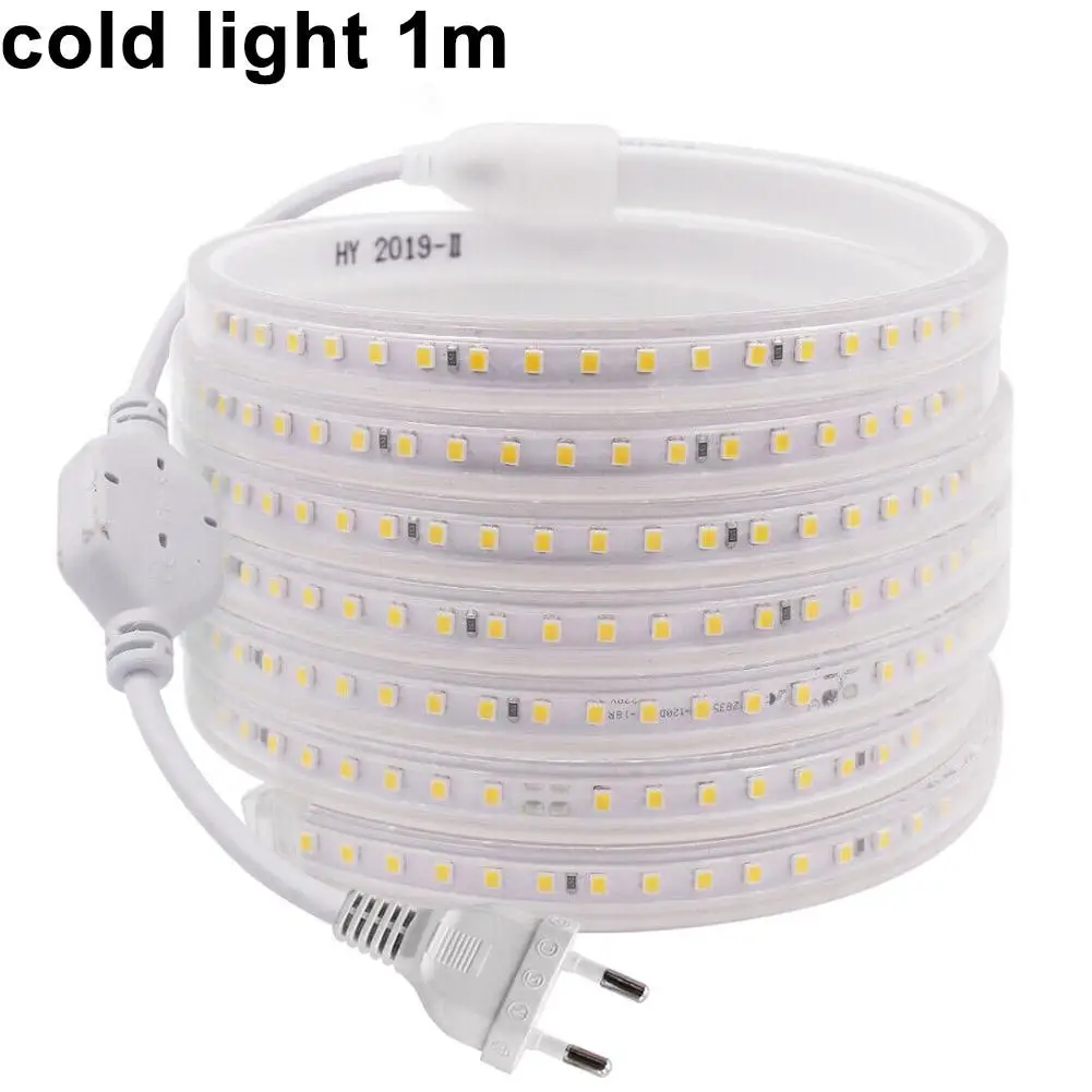

220V LED Stripe Waterproof Band Bar 5730 120 Flexible Led Diode Tape Outdoor Home Decroation Lamp Light