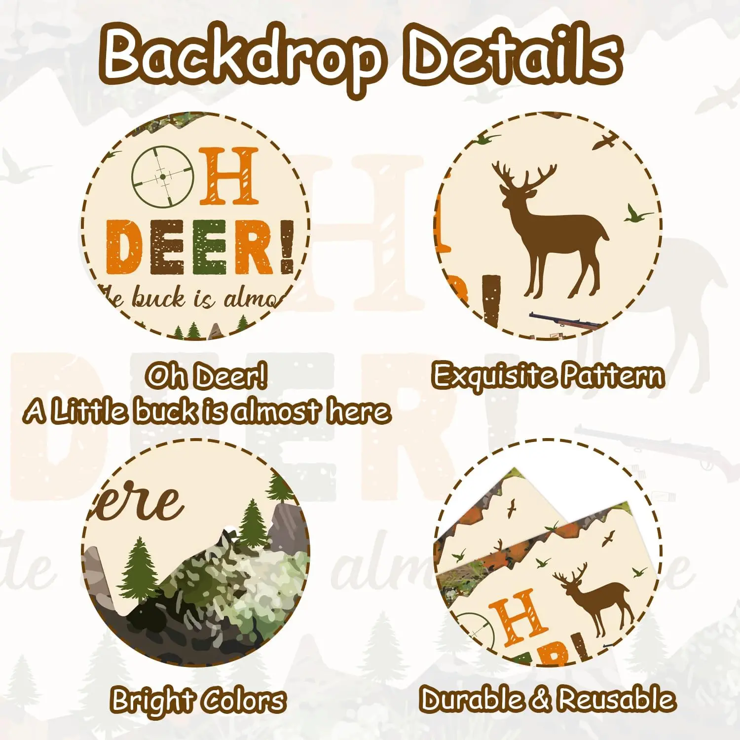 Декоративные украшения для вечеринки в честь рождения ребенка 5 х3 фута