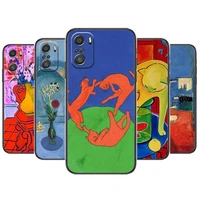 henri matisse art painting for xiaomi redmi note 10s 10 9t 9s 9 8t 8 7s 7 6 5a 5 pro max soft black phone case