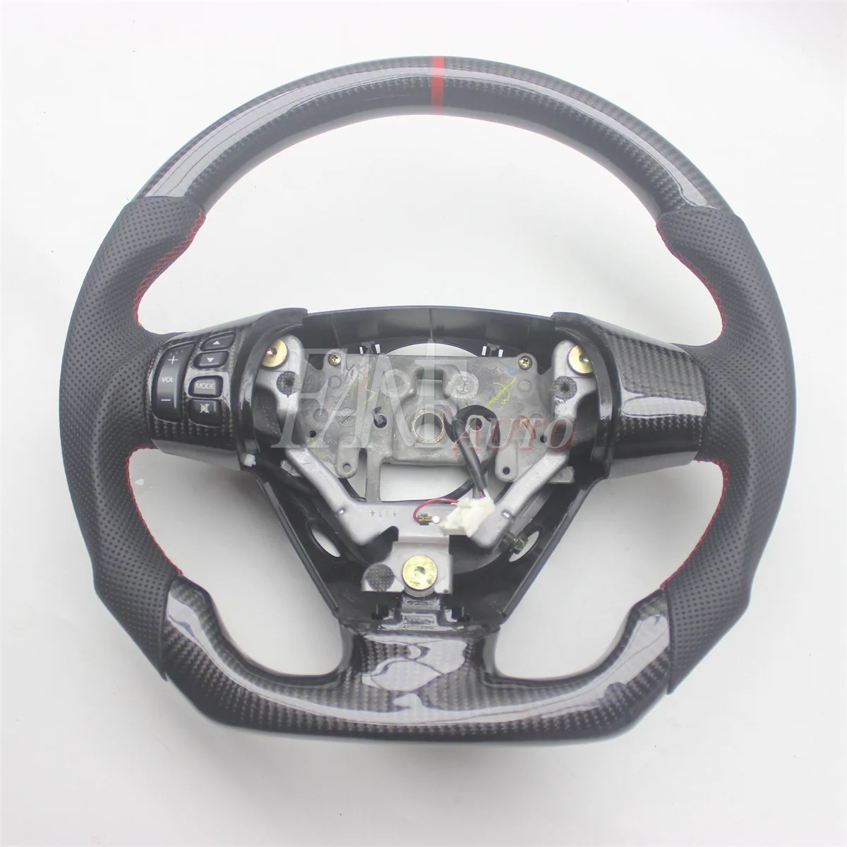 

Сменное рулевое колесо из настоящего углеродного волокна с кожей для Mazda RX8 RX-8 2004-2008