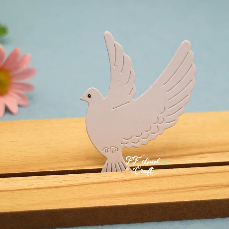 

Новые Вырубные штампы, голубь, металлическое ремесло, вырезание искусственной бумаги, DIY Обложка альбома, лезвие, перфоратор, трафареты