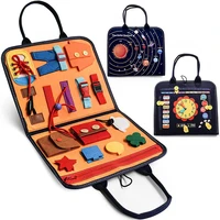 busy board for toddlers sensory board for fine motor skill early childhood education training toys for boys girls kids drop ship