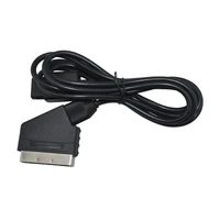 high quality av tv video game cable scart cable for snes for gamecube n64 console compatible with ntsc system