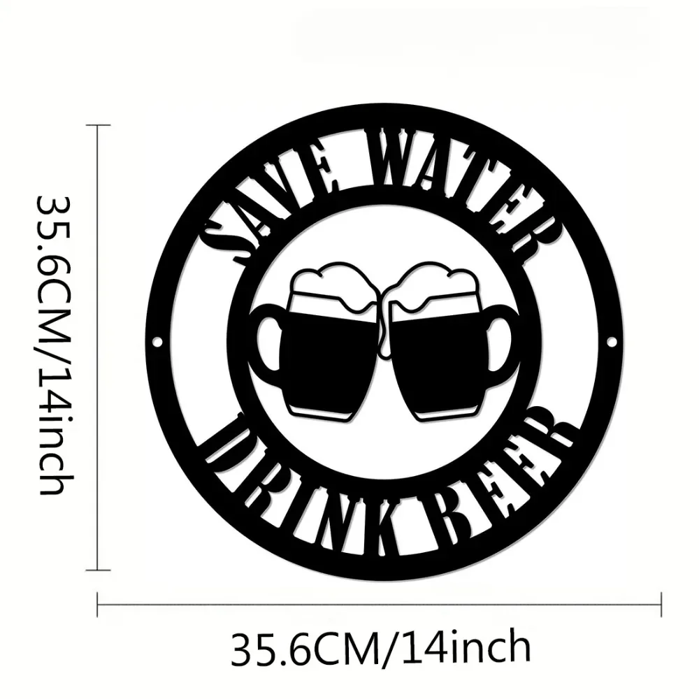 Металлическая Доска Для Экономии Воды С 2-х Шахматными Дизайнами Наклейка На