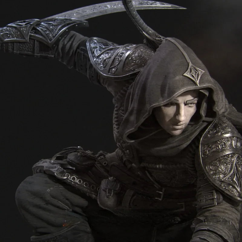 Мини-скульптура в сборе Неокрашенная масштаб 1/24