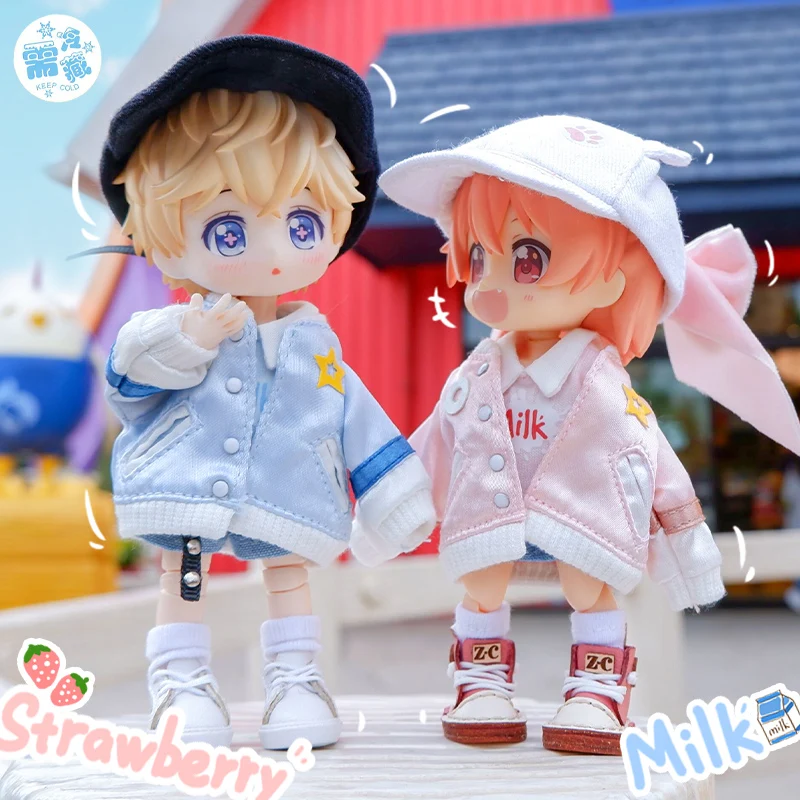 

HOUZIWA New OB11 Doll Clothes Jacket GSC 1/12 BJD Doll Coat