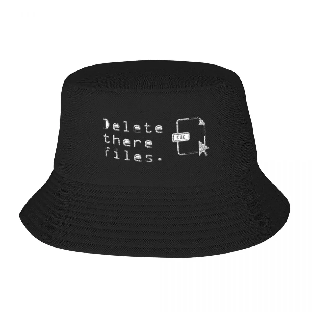 

Delete There Files - Scammer Payback Bucket Hats Panama For Kids Bob Hats Reversible Fisherman Hats Beach Fishing Unisex Caps