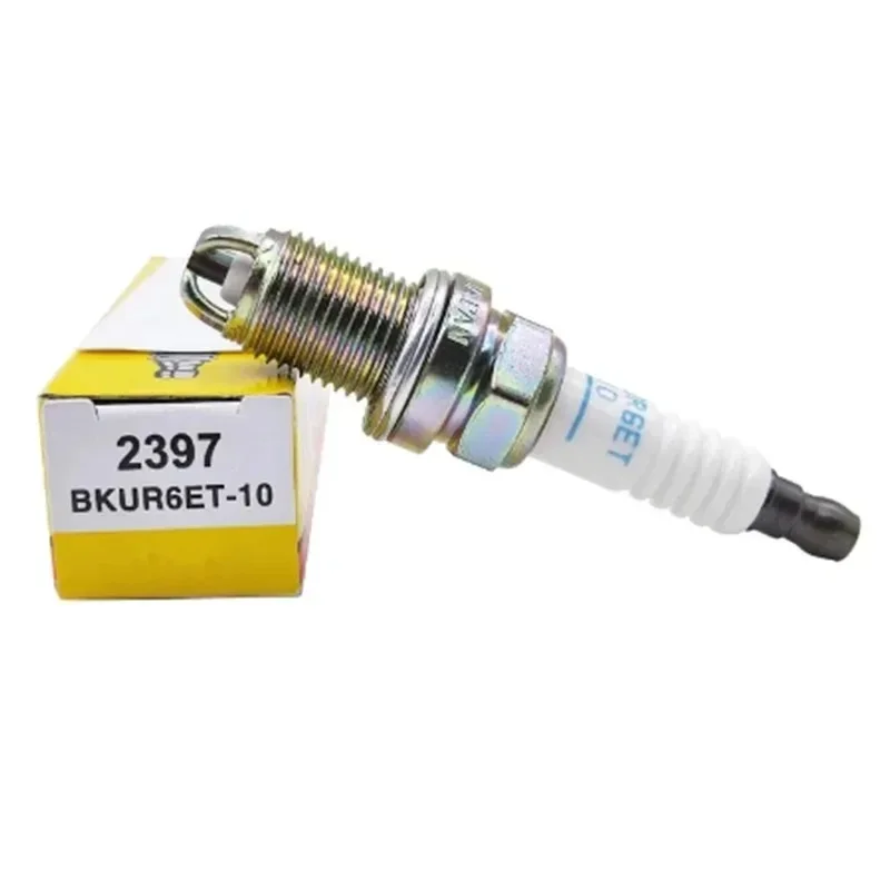 

4/6 шт. 2397 BKUR6ET-10 никелевая свеча зажигания для Volkswagen Beetle Jetta Golf 2.0L Mercedes-Benz C230 Audi A4 A6 90 100 Quattro