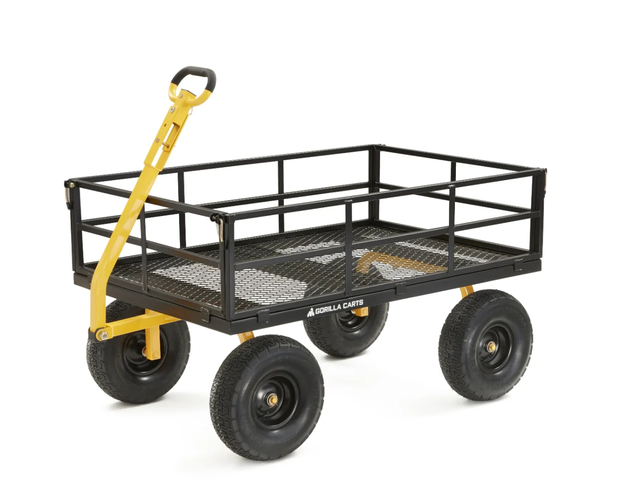 

GOR1400-COM 1400-lb. Heavy-Duty Steel Utility Cart, 15" Tires