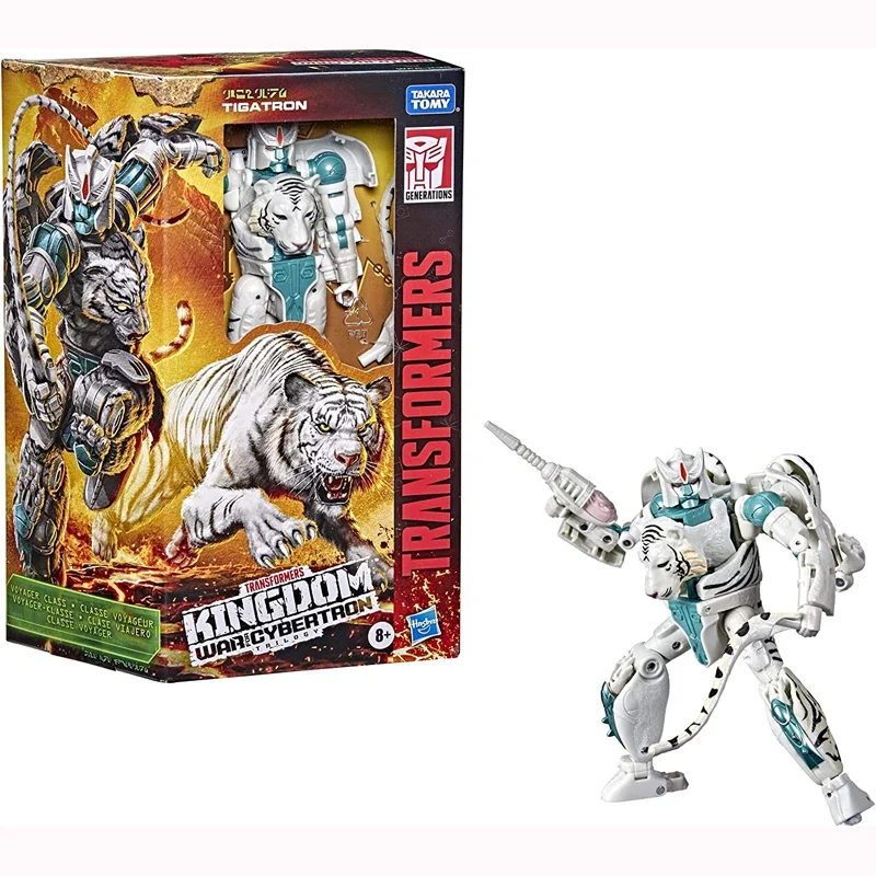 Фото В НАЛИЧИИ: Трансформируемые игрушки Hasbro War For Cybertron: WFC-K35 Tigatron, фигурка-робот, коллекционные игрушки, подарки, товары для хобби №5