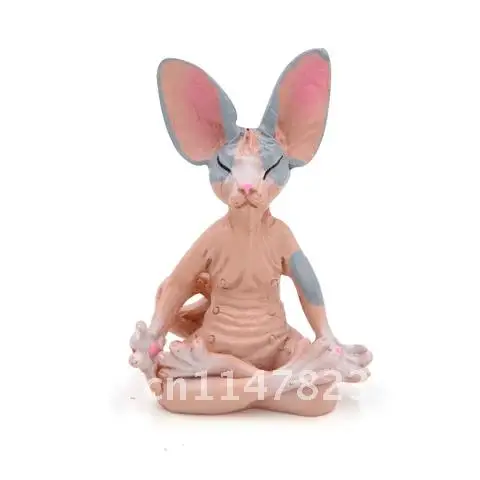 Фигурки коллекционные миниатюрные украшения домашний декор Сфинкс Кошка